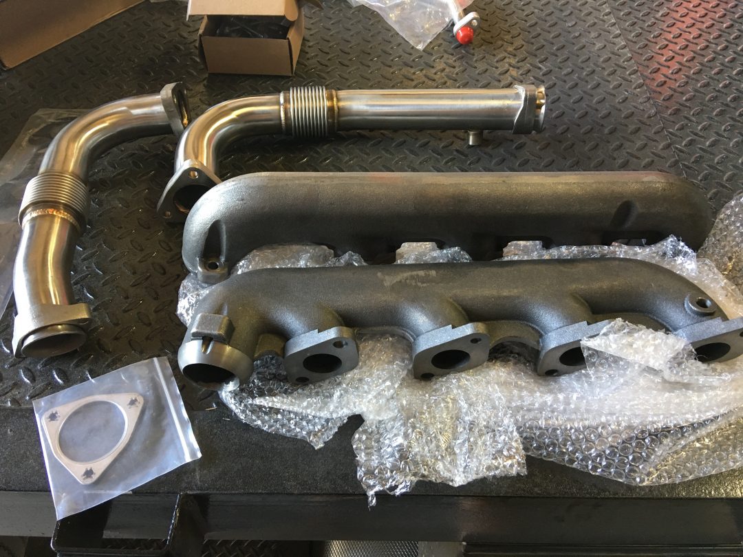 BD exhaust manifolds and up pipes