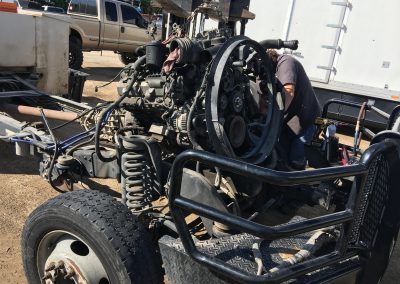 Removing broken exhaust manifold bolts from 6.4 head